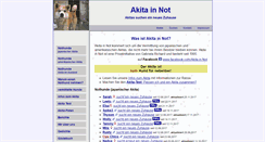 Desktop Screenshot of akita-in-not.de