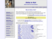 Tablet Screenshot of akita-in-not.de